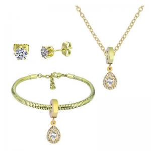 SS Jewelry Set(Most Women) - KS220380-PA