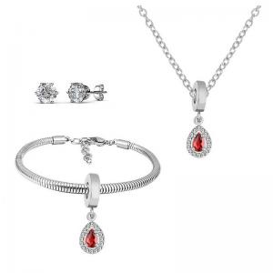 SS Jewelry Set(Most Women) - KS220383-PA