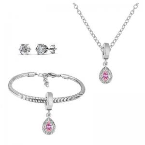 SS Jewelry Set(Most Women) - KS220385-PA