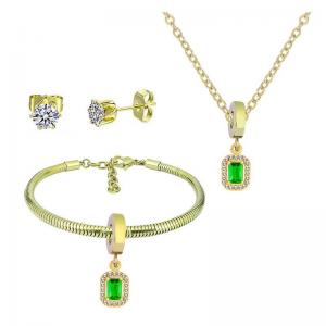 SS Jewelry Set(Most Women) - KS220390-PA