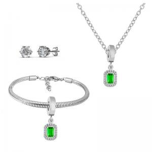 SS Jewelry Set(Most Women) - KS220391-PA