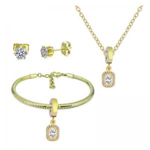 SS Jewelry Set(Most Women) - KS220392-PA