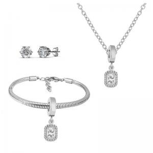 SS Jewelry Set(Most Women) - KS220393-PA