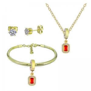 SS Jewelry Set(Most Women) - KS220394-PA