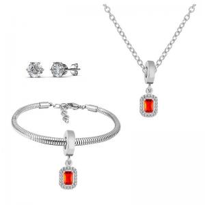 SS Jewelry Set(Most Women) - KS220395-PA