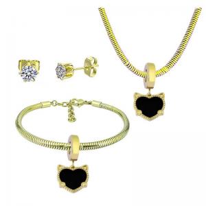 SS Jewelry Set(Most Women) - KS220400-PA