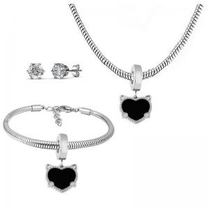 SS Jewelry Set(Most Women) - KS220401-PA