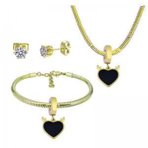 SS Jewelry Set(Most Women) - KS220402-PA