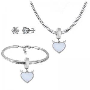 SS Jewelry Set(Most Women) - KS220405-PA