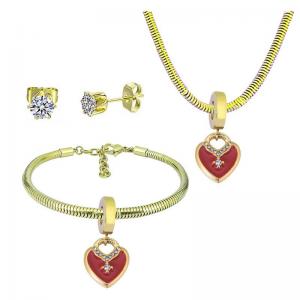 SS Jewelry Set(Most Women) - KS220408-PA