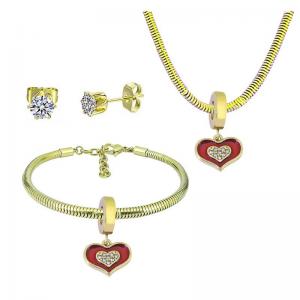 SS Jewelry Set(Most Women) - KS220410-PA