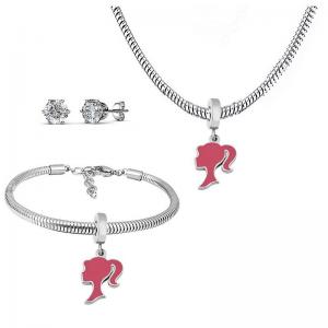 SS Jewelry Set(Most Women) - KS220431-PA