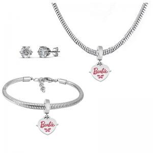 SS Jewelry Set(Most Women) - KS220433-PA