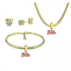 SS Jewelry Set(Most Women) - KS220434-PA