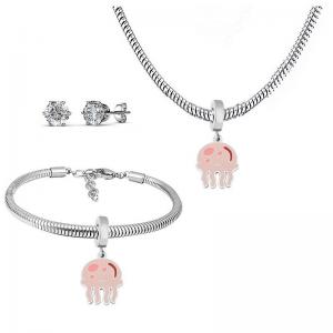 SS Jewelry Set(Most Women) - KS220439-PA