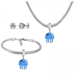 SS Jewelry Set(Most Women) - KS220441-PA