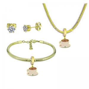 SS Jewelry Set(Most Women) - KS220444-PA