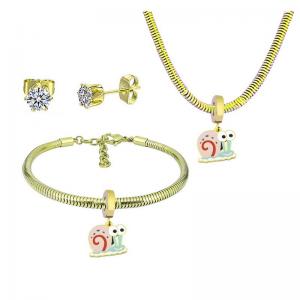 SS Jewelry Set(Most Women) - KS220446-PA