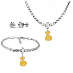 SS Jewelry Set(Most Women) - KS220449-PA