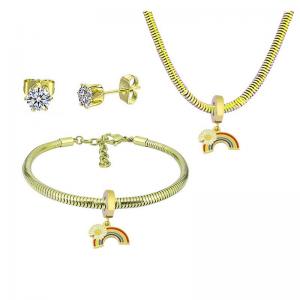 SS Jewelry Set(Most Women) - KS220450-PA