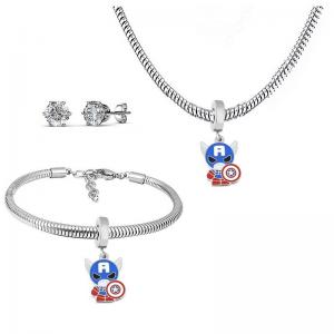 SS Jewelry Set(Most Women) - KS220453-PA