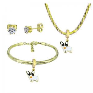 SS Jewelry Set(Most Women) - KS220458-PA