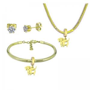 SS Jewelry Set(Most Women) - KS220460-PA