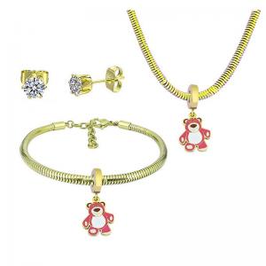 SS Jewelry Set(Most Women) - KS220466-PA