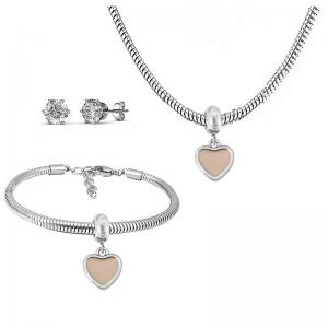 SS Jewelry Set(Most Women) - KS220471-PA