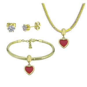 SS Jewelry Set(Most Women) - KS220472-PA