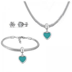 SS Jewelry Set(Most Women) - KS220475-PA