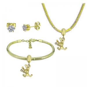 SS Jewelry Set(Most Women) - KS220476-PA