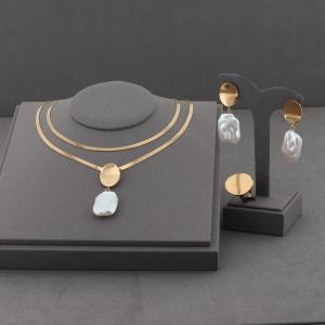 SS Jewelry Set(Most Women) - KS220661-LX