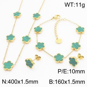 SS Jewelry Set(Most Women) - KS220770-HM