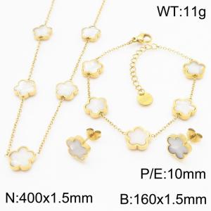 SS Jewelry Set(Most Women) - KS220773-HM
