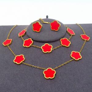 SS Jewelry Set(Most Women) - KS221555-BI