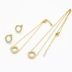 SS Jewelry Set(Most Women) - KS221838-HR