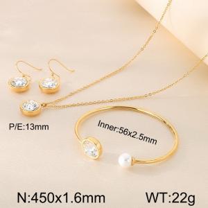 SS Jewelry Set(Most Women) - KS222250-K