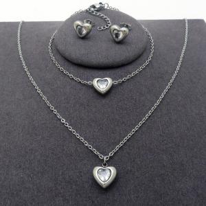 SS Jewelry Set(Most Women) - KS222279-HR