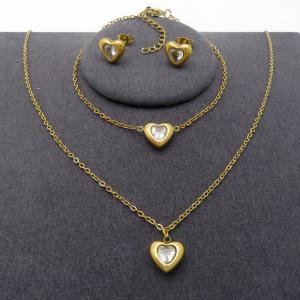 SS Jewelry Set(Most Women) - KS222283-HR