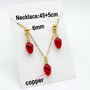 SS Jewelry Set(Most Women) - KS222548-TJG