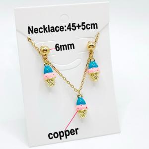 SS Jewelry Set(Most Women) - KS222552-TJG