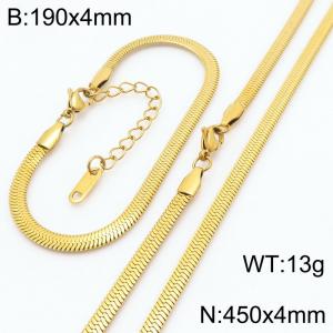 Stainless steel blade chain set - KS222638-Z