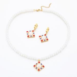 SS Jewelry Set(Most Women) - KS222989-SP