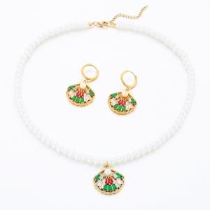 SS Jewelry Set(Most Women) - KS222991-SP