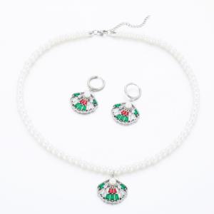 SS Jewelry Set(Most Women) - KS222992-SP