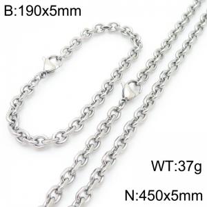 Stainless steel edging 0-chain set - KS223102-Z