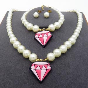 SS Jewelry Set(Most Women) - KS223613-BI