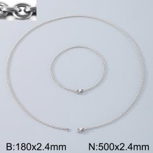 Stainless steel O-chain set - KS223764-Z