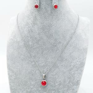 SS Jewelry Set(Most Women) - KS223993-HR